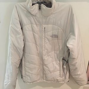 White north face used